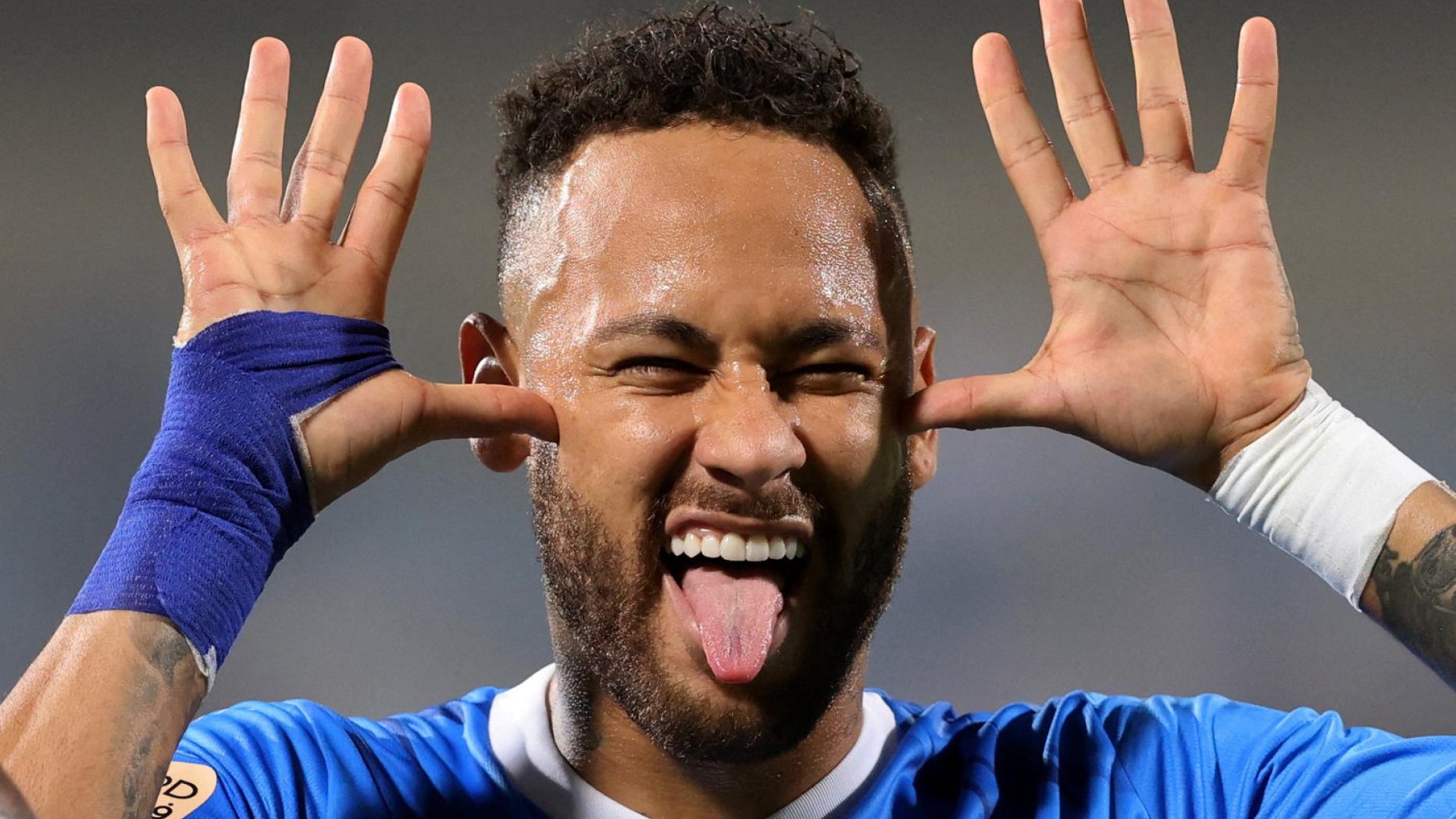 Neymar feiert bei Debüt in Saudi Arabien 6 1 Sieg mit Al Hilal