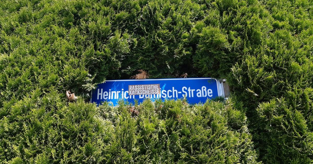 belasteten Straßennamen mit NS Bezug bleiben im Stadtbild