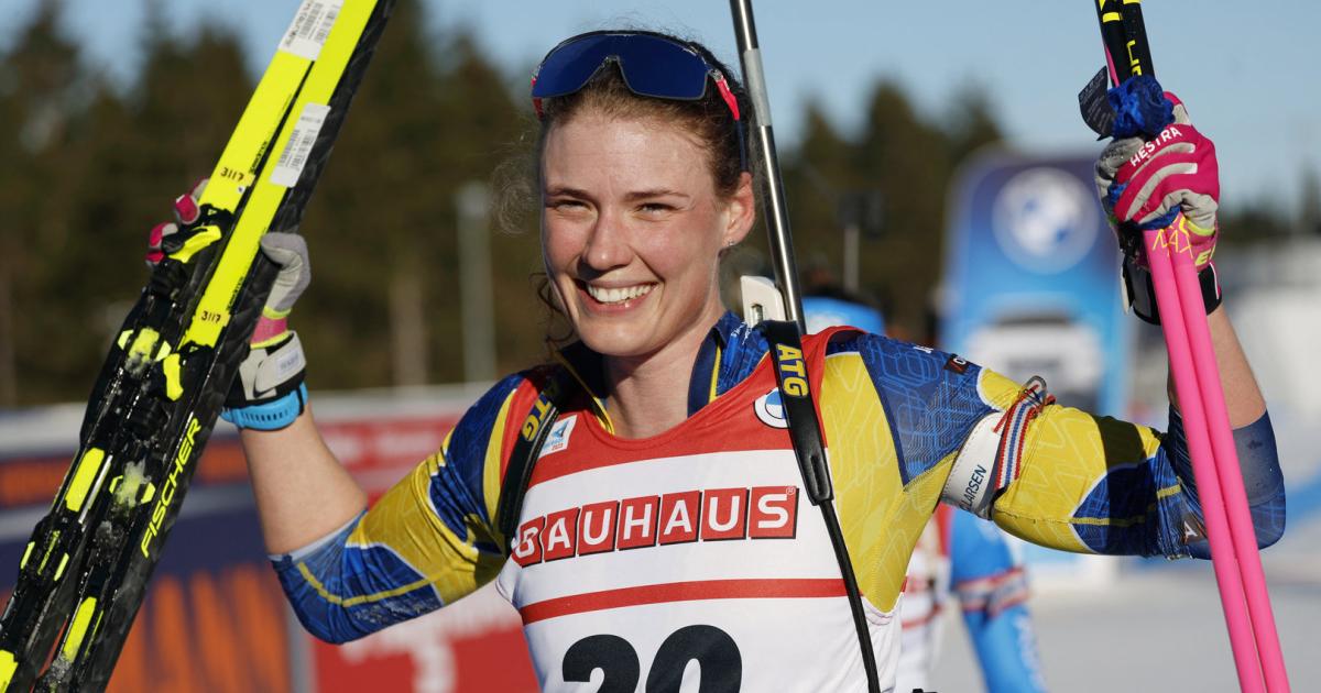 Biathlon WM Schwedischer Doppelsieg Dunja Zdouc Auf Platz 14