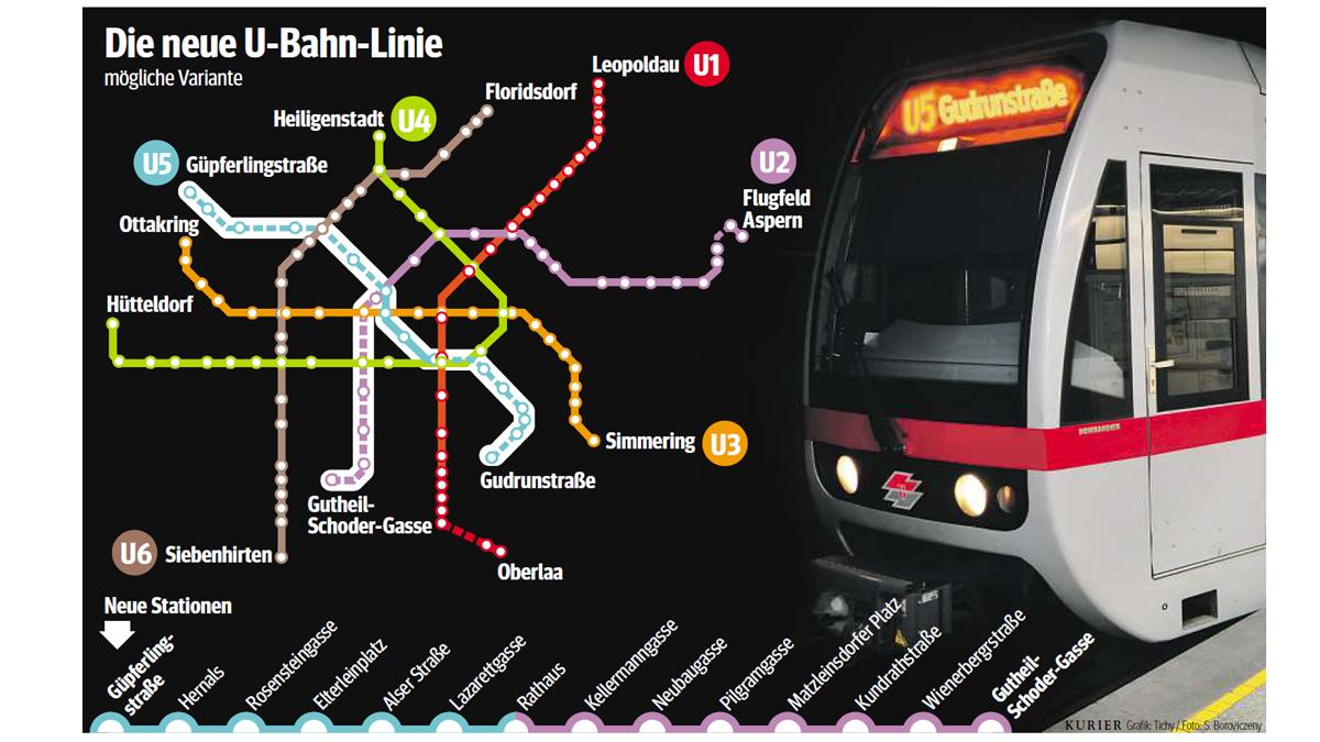 Wiener Linien wollen jetzt U5 bauen kurier.at