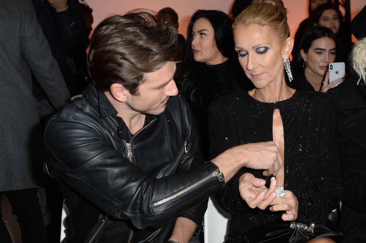 Fashion Week Celine Dions Freund bewahrt sie vor ModeDesaster
