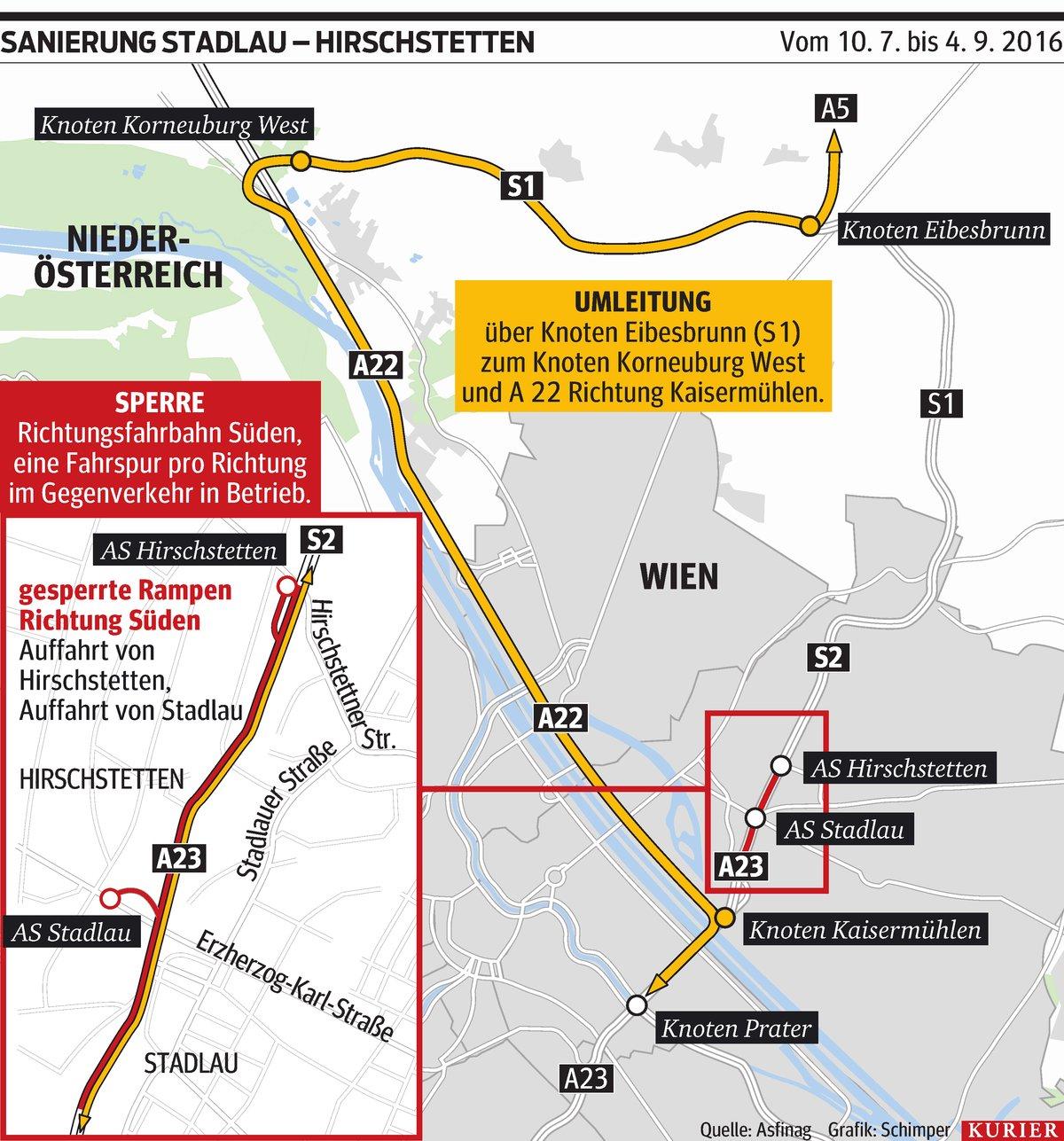 A23-Sanierung: "Unangenehmste Baustelle Des Sommers"