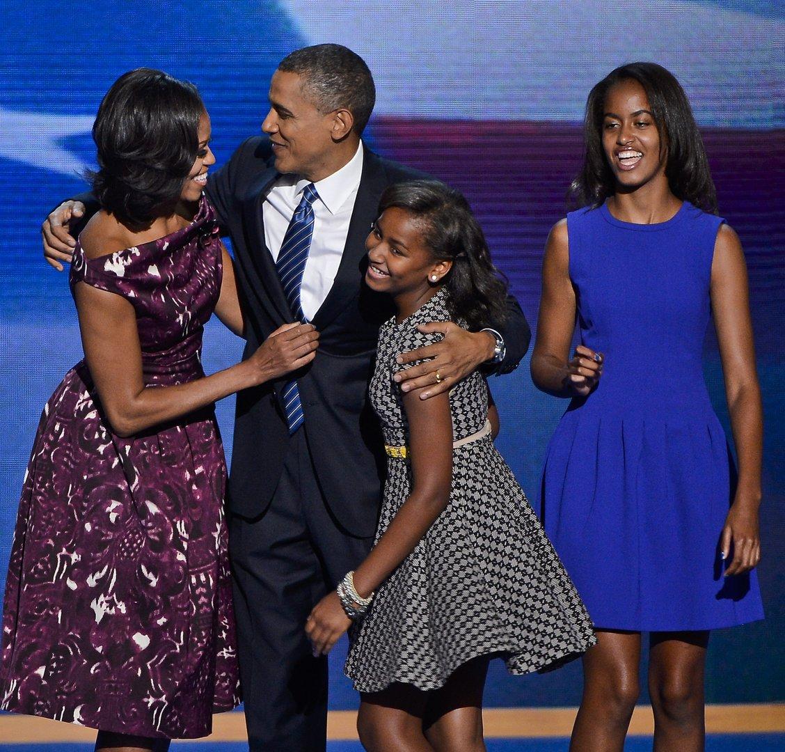 Michelle Obama Sorge Um Ihre Töchter Sasha Und Malia