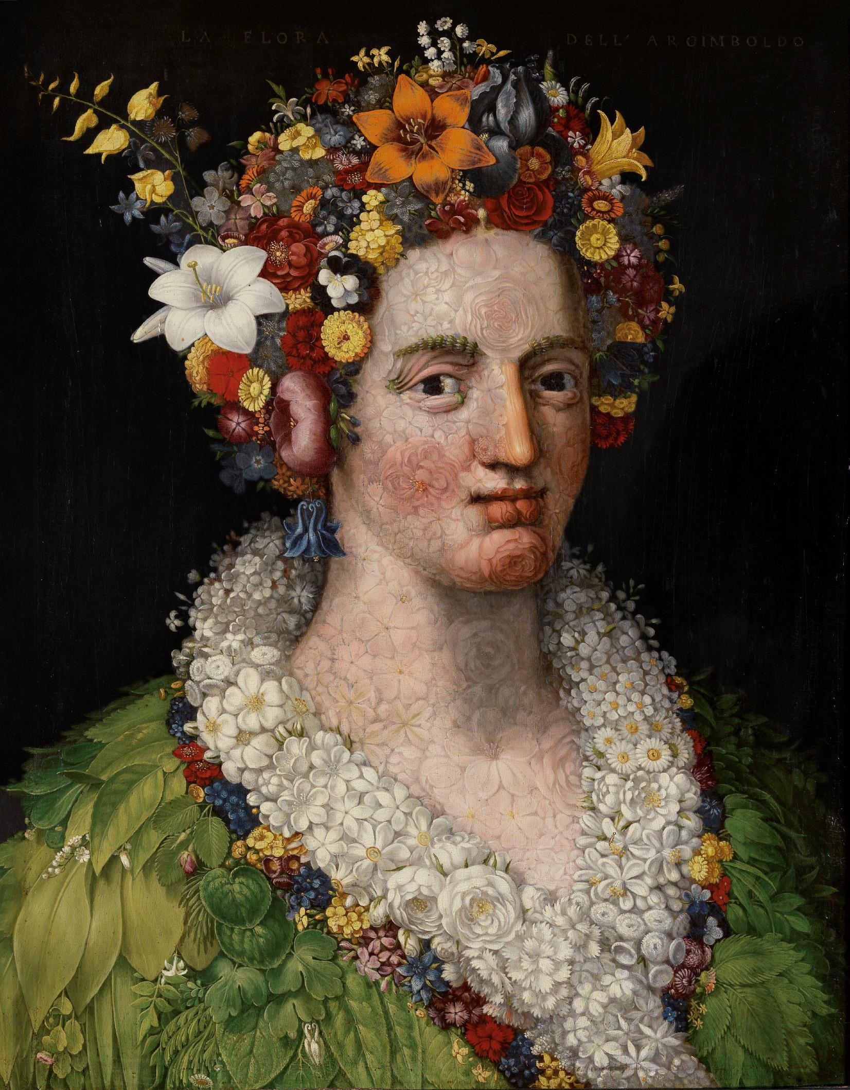 Giuseppe Arcimboldo Flora (1589) kurier.at