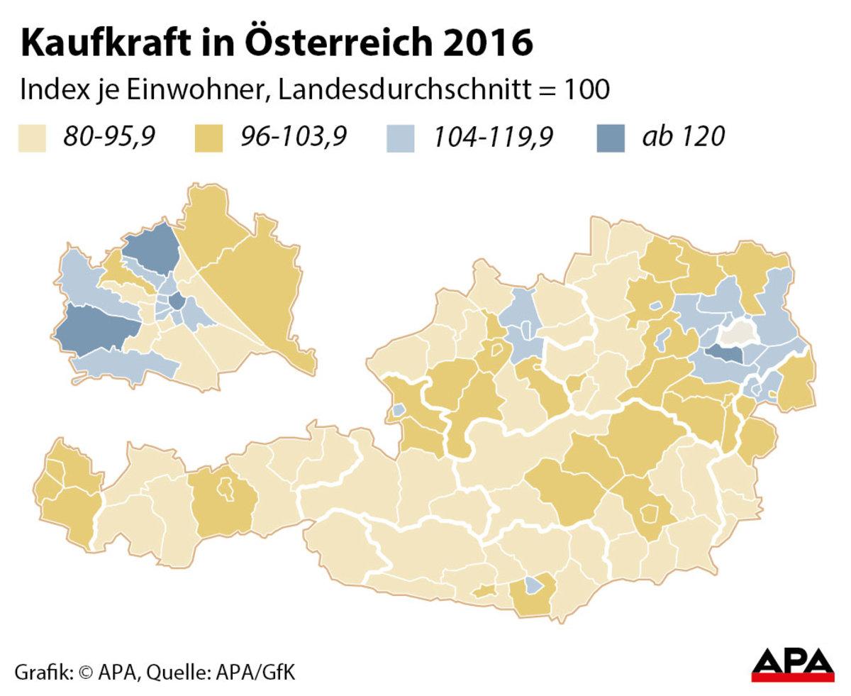 Wo In Österreich Der Wohlstand Wohnt