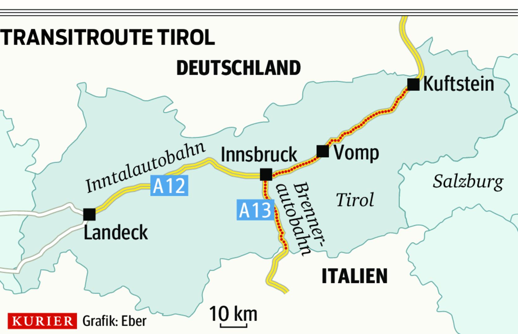 Brenner-Route: „Die fahren einfach über uns drüber“ | kurier.at