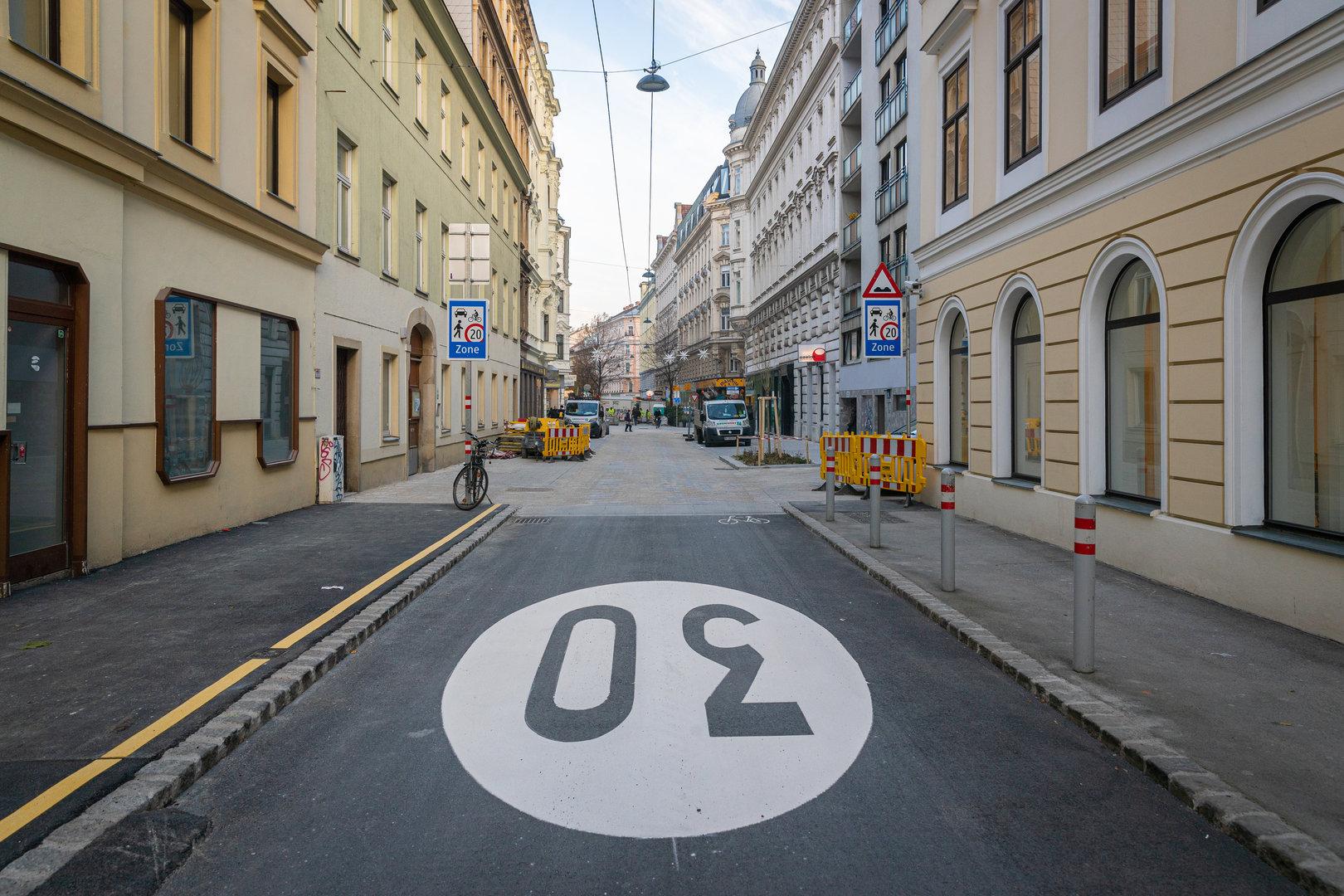 Die Begegnungszone In Der Lindengasse Ist Fertig Kurier at