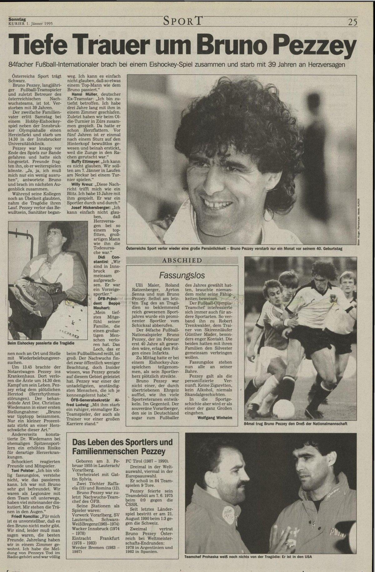 Bruno Pezzey Er war seiner Zeit voraus