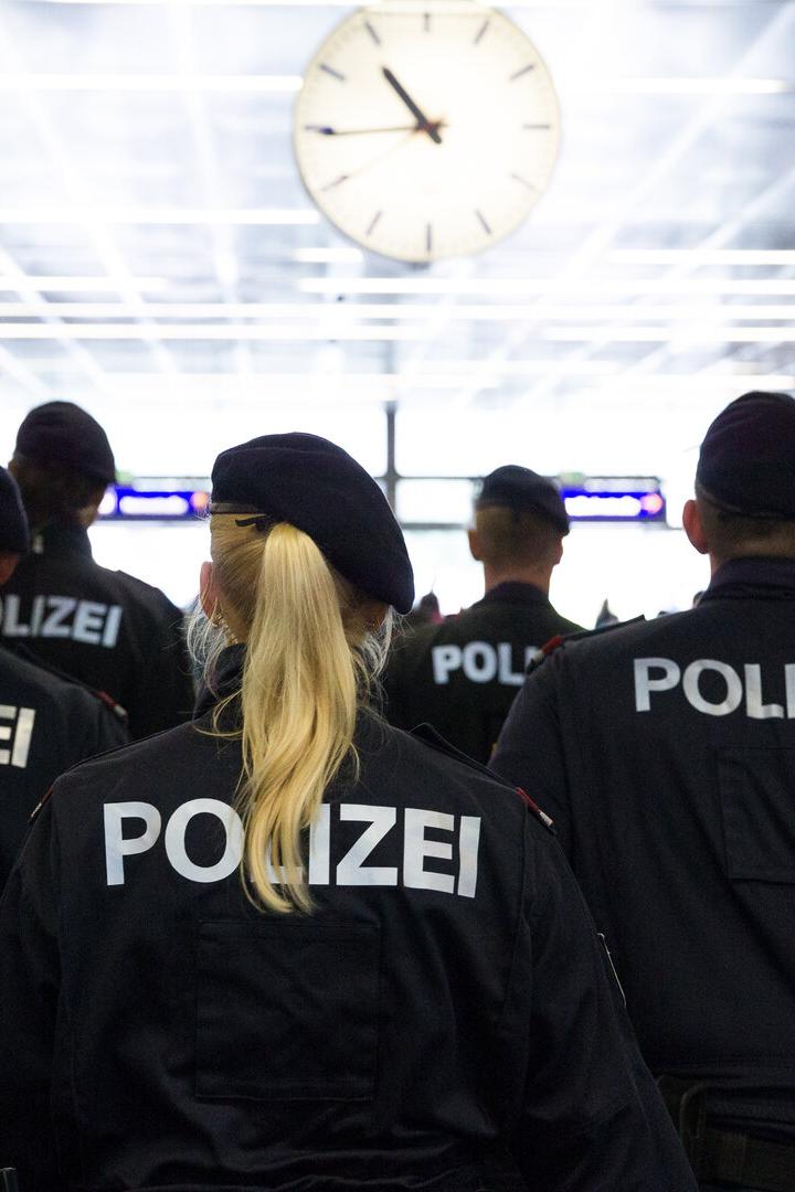 Bereitschaftseinheit der Polizei