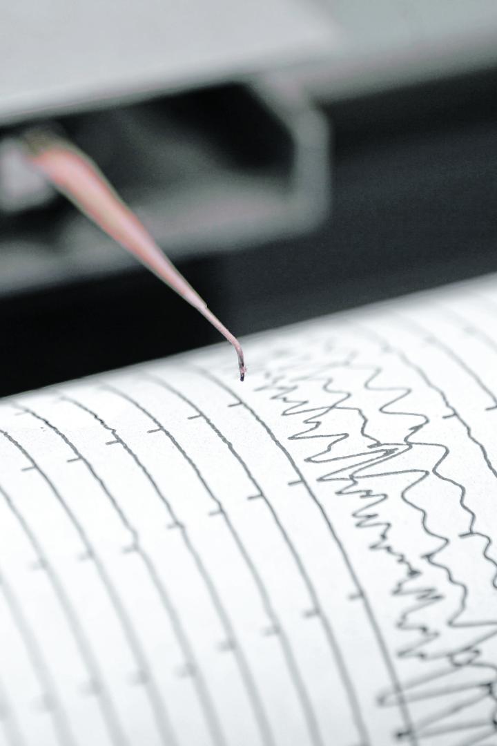Seismometer printing details