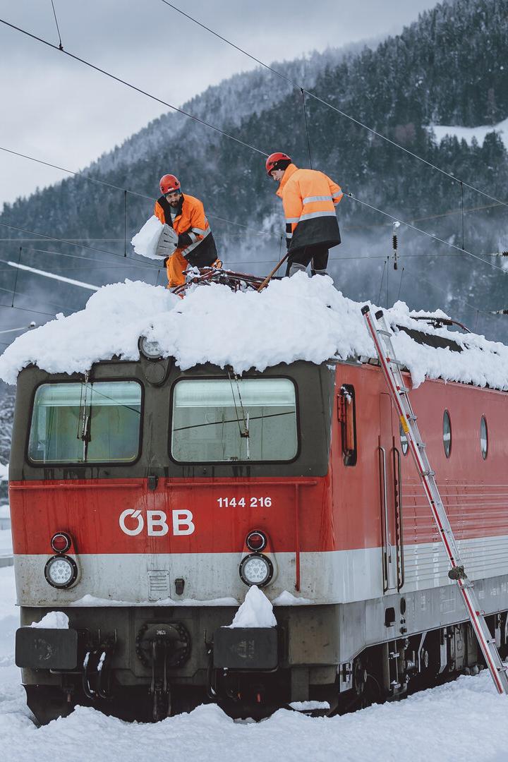 Schneefall ist am Arbeitsplatz keine Ausrede für Verspätung