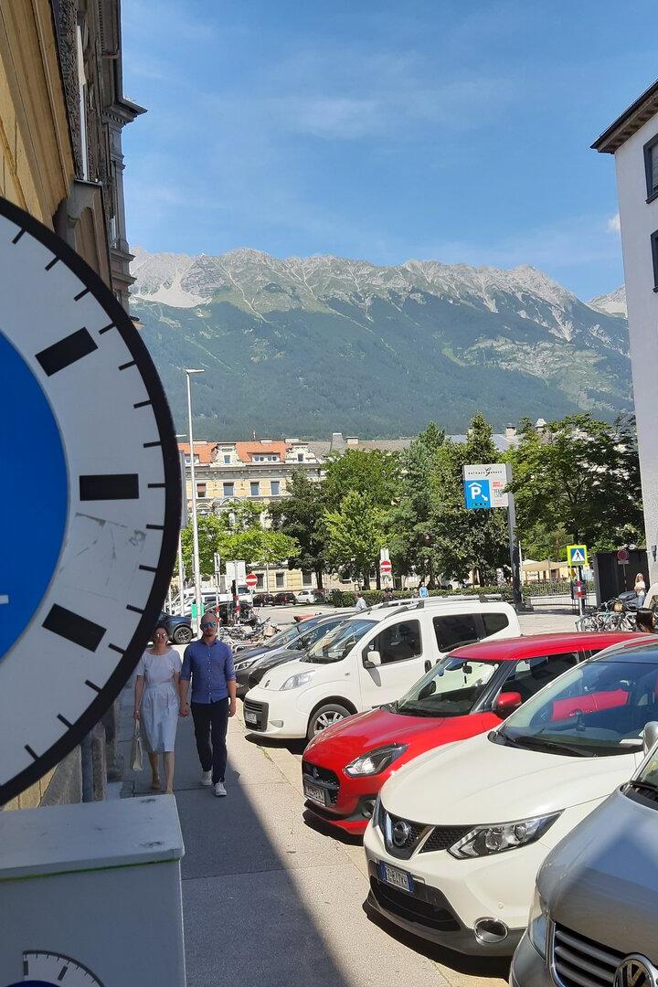 Parken in den Innsbrucker Innenstadt