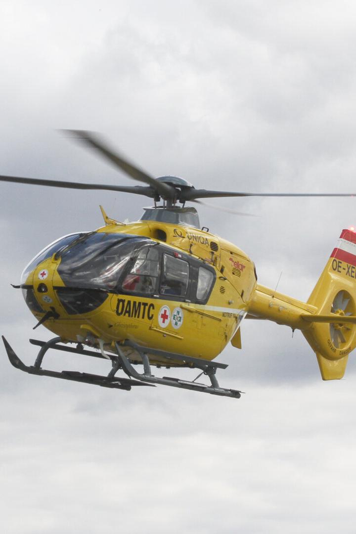 Rettungshubschrauber des ÖAMTC.