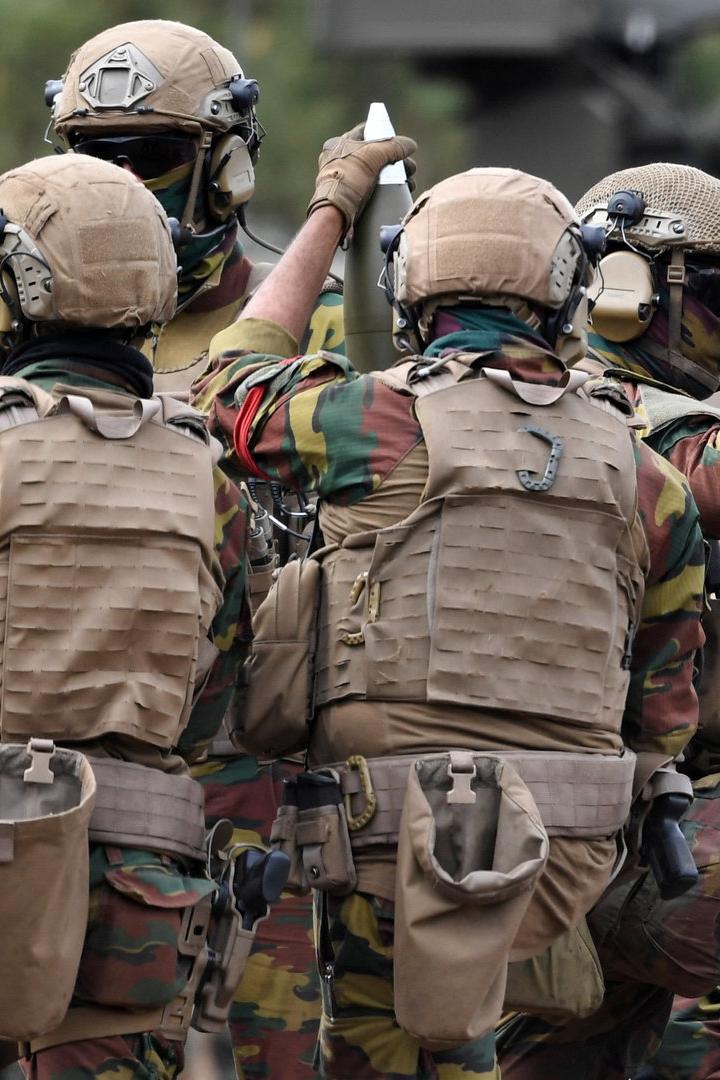 NATO-Training auf einer deutschen Armeebasis