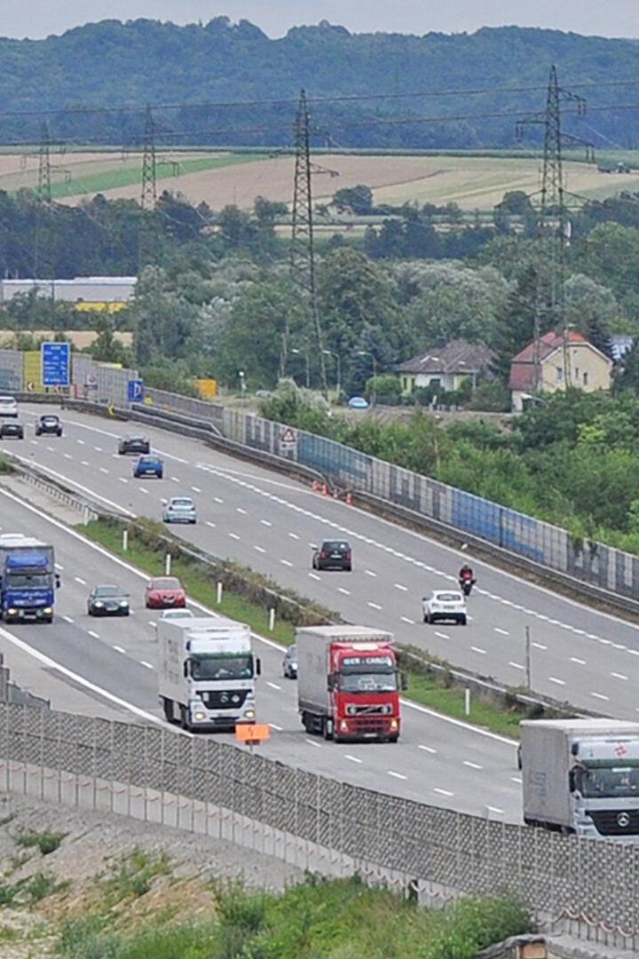 Westautobahn bei St. Pölten