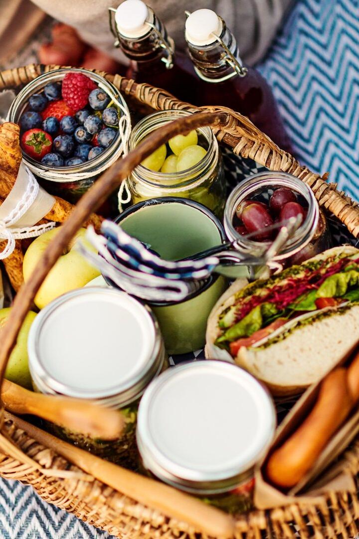 Picknickkorb für Mama: Das muss alles rein