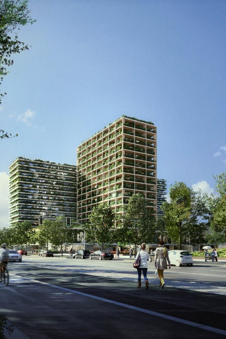 Rendering: Die umstrittene Bebauung des Eislaufverein-Areals: Wer sagt dazu die Unwahrheit?  