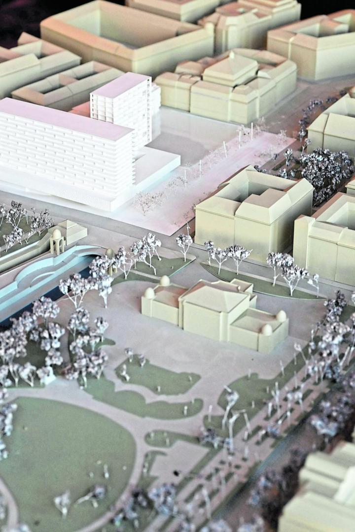 Modell des „Projekt Heumarkt“ von Wertinvest.