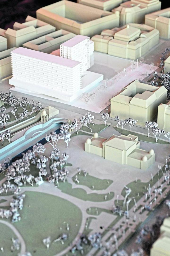 Modell des „Projekt Heumarkt“ von Wertinvest.