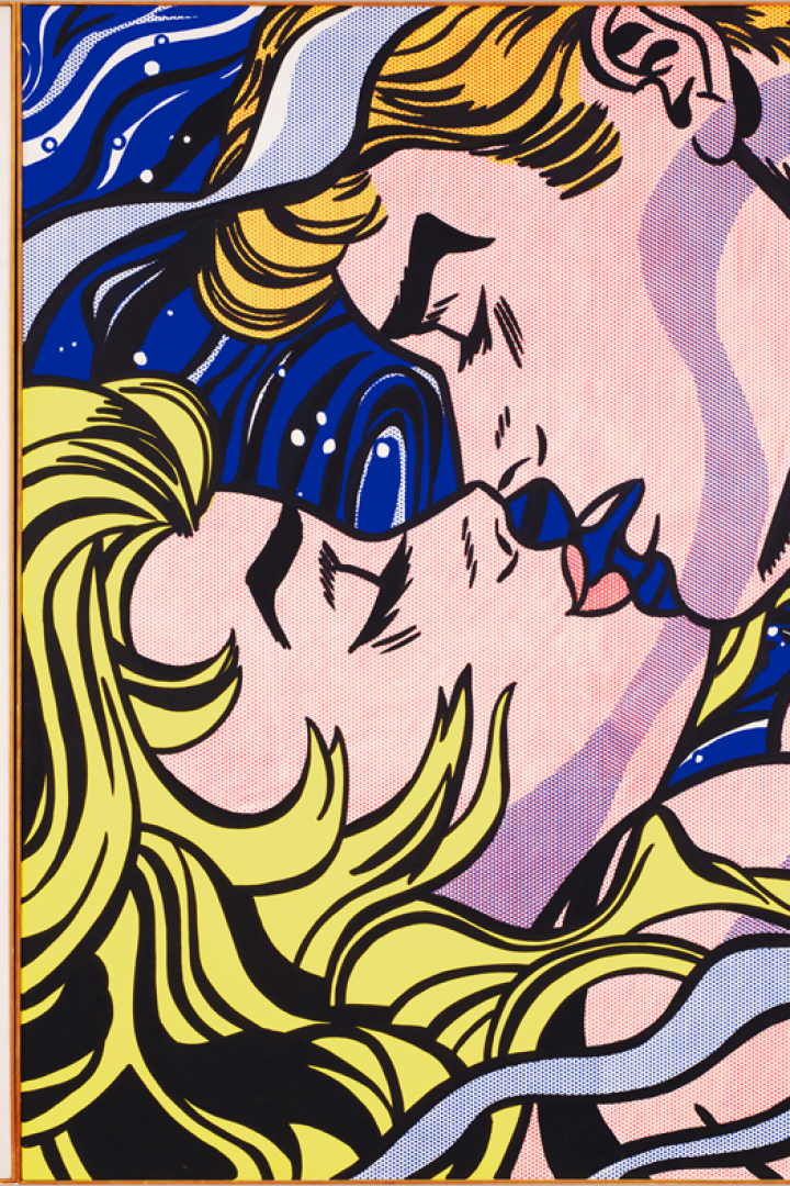 Roy Lichtenstein, Wir standen langsam auf, 1964; Öl und Acryl auf Leinwand / MUSEUM MMK FÜR MODERNE KUNST, Frankfurt, Ehemalige Sammlung Karl Ströher, Darmstadt (DE)