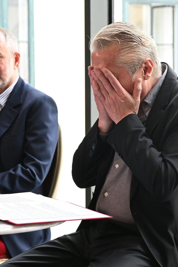 Bei der letzten Programmpressekonferenz: Stiftungsvorstandsvorsitzender Thomas Drozda und Direktor Herbert Föttinger