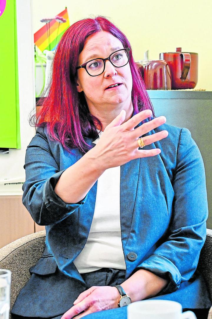 Ursula Roschger, Landesgeschäftsführerin der Grünen Oberösterreich