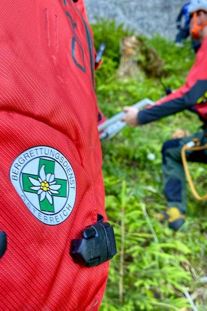 Bergrettung im Einsatz.