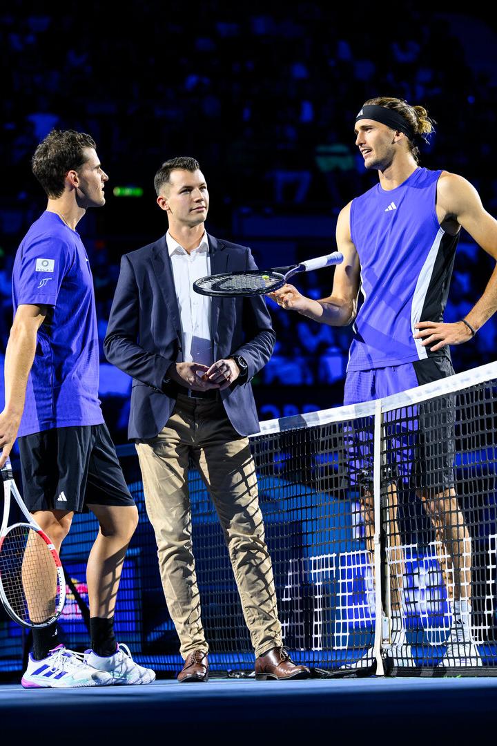 Ein Wiedersehen: Thiem gegen Zverev vor 5.000 Fans