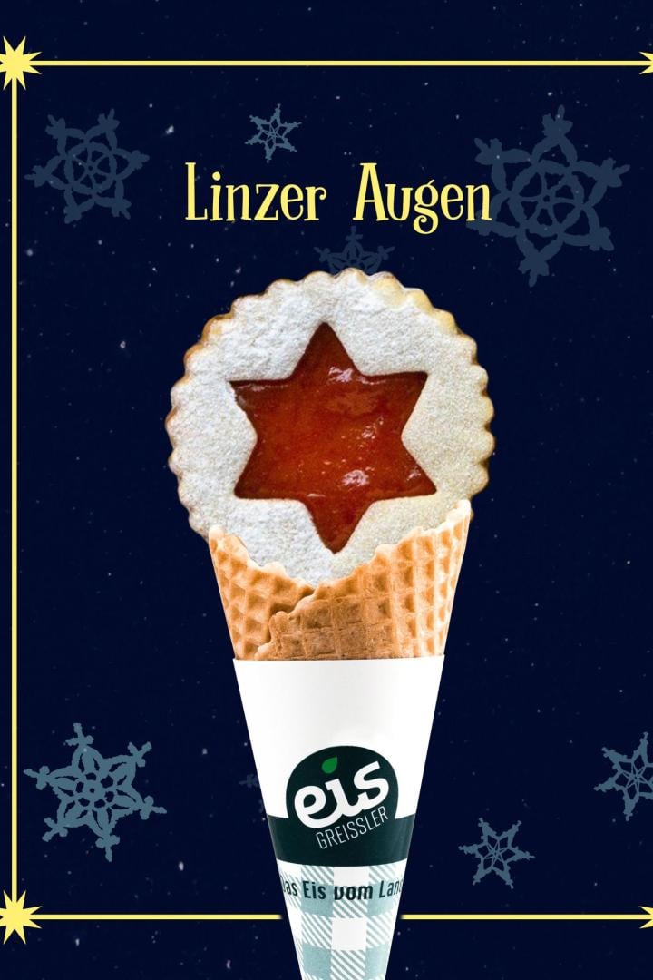 Linzer-Augen-Eis