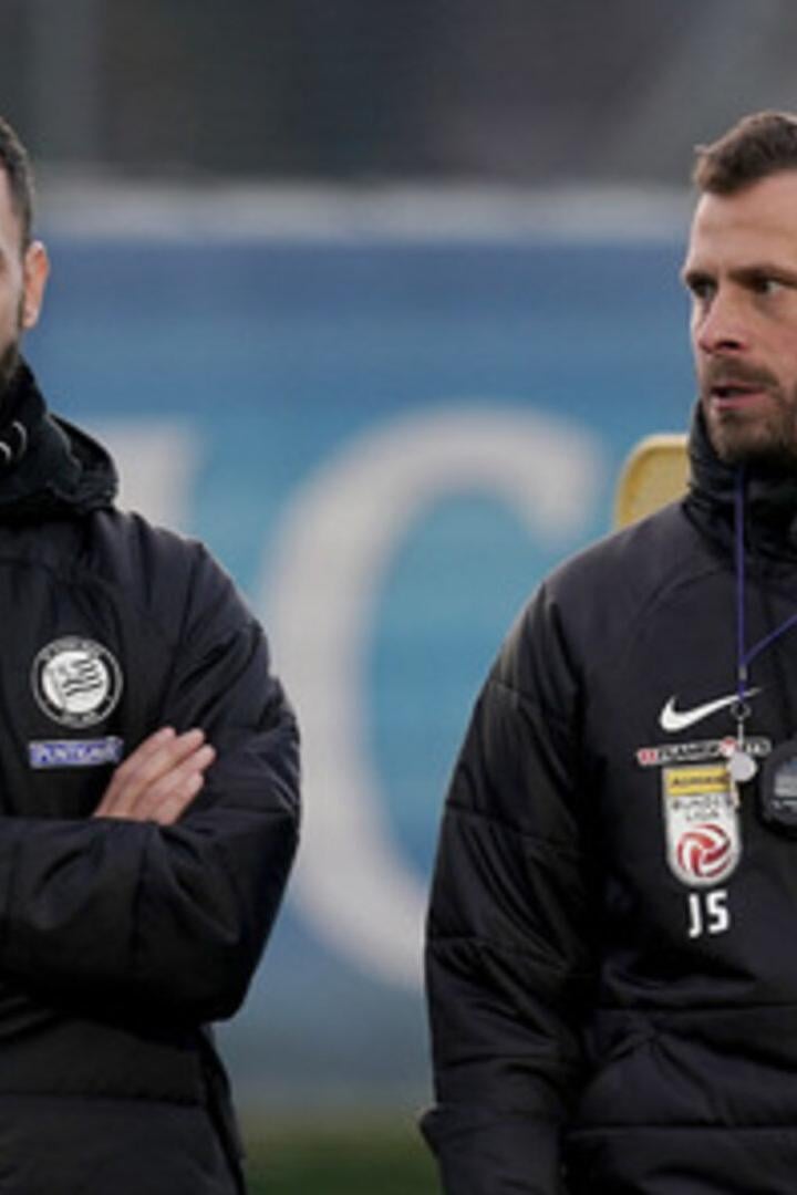 Erstes Training: Michael Madl und Jürgen Säumel