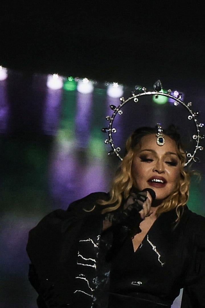 Weltstar Madonna in Rio de Janeiro