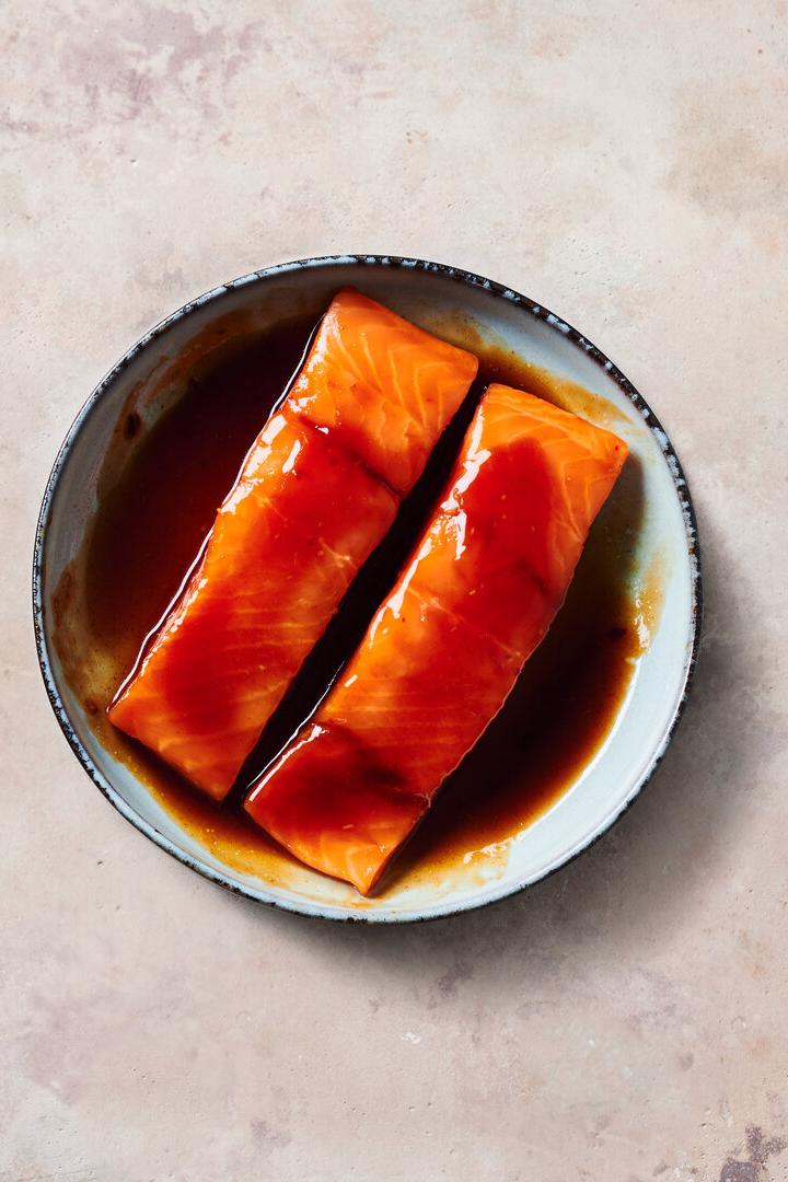 Lachs-Teriyaki