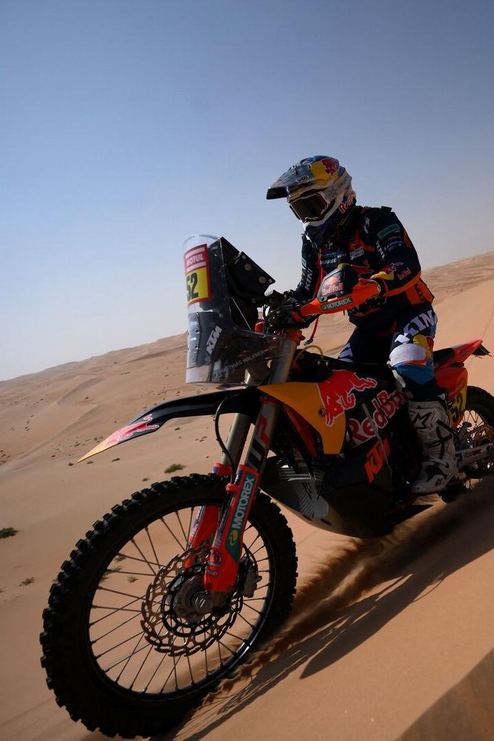 Matthias Walkner bei der Rallye Dakar