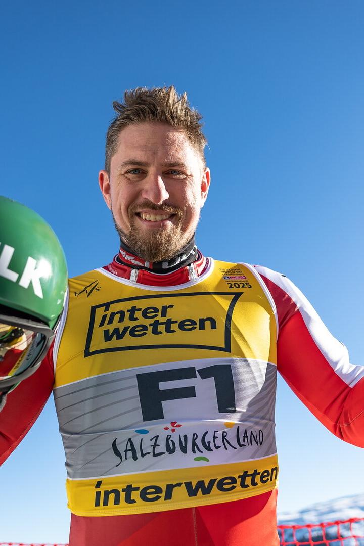 Große Genugtuung: Max Franz wagt sich wieder über die Abfahrtspiste.