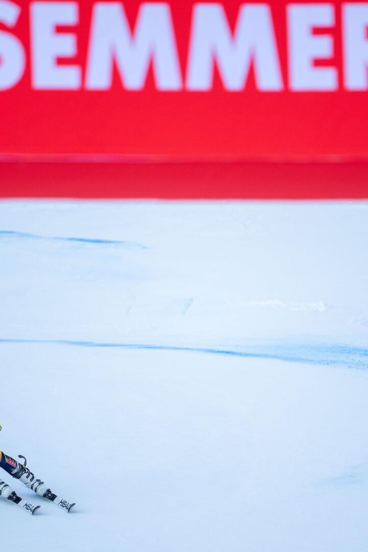 Ski-Weltcup am Semmering: Hector (SWE) beim RTL der Frauen.