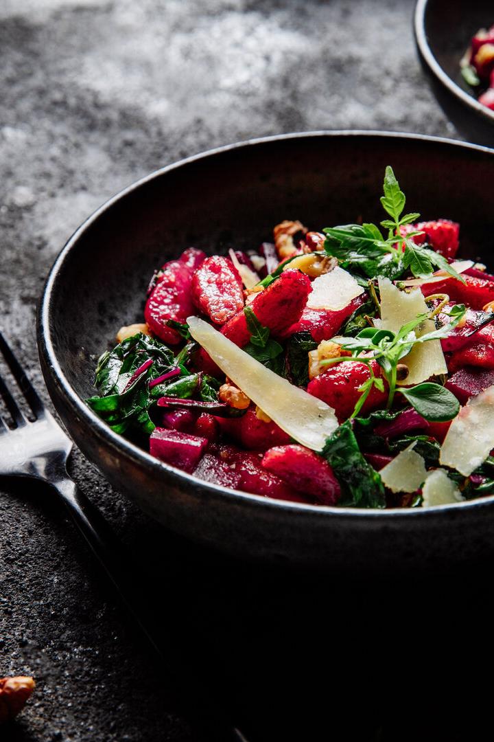 Rote Gnocchi