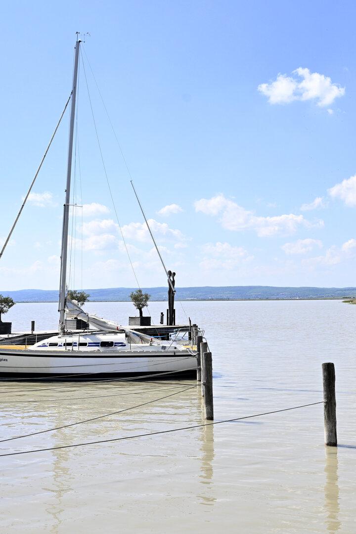 Burgenland: Neusiedler See.