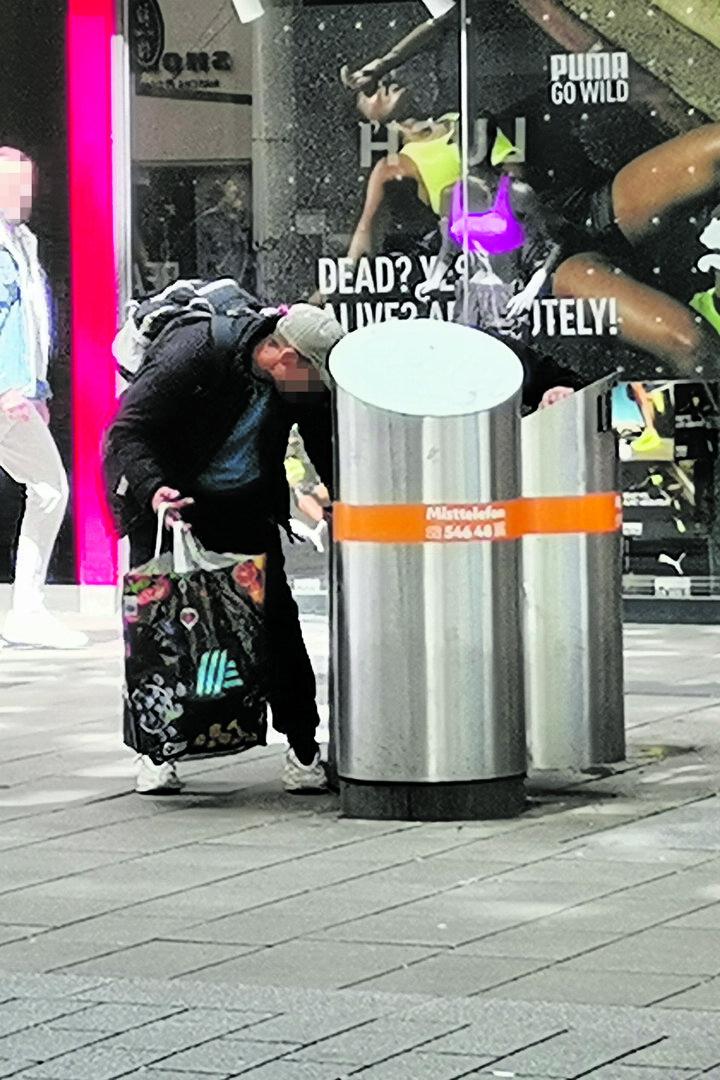 Illegale Müllsammler Wien