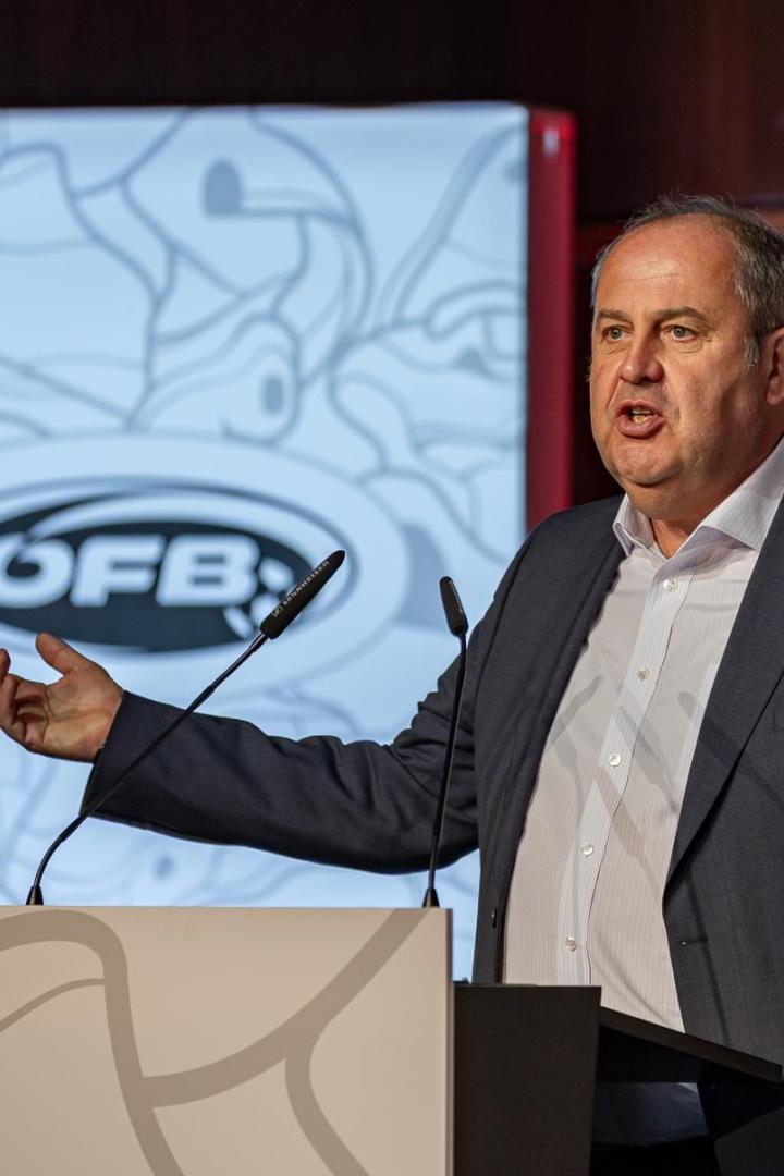 ÖFB: BUNDESHAUPTVERSAMMLUNG MIT PRÄSIDENTENWAHL: PROELL
