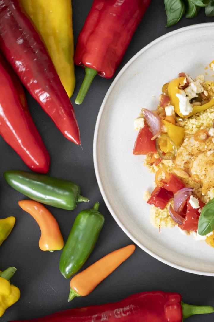 One Pan Chili-Paprika Huhn
