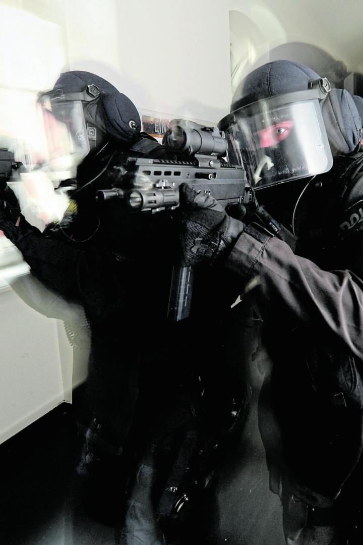 „Cobra“ im Einsatz.