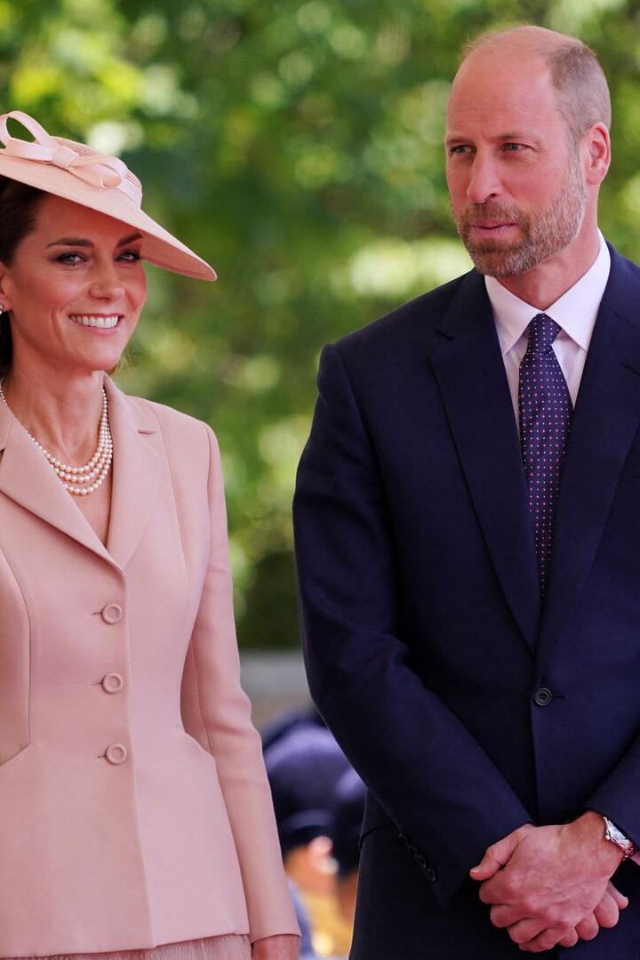 French President Emmanuel Macron visits Britain