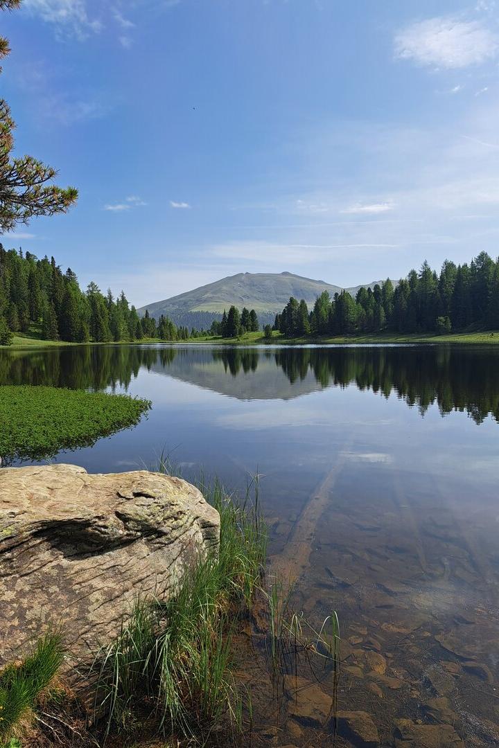 Beim Schwarzsee auf der Turracher Höhe