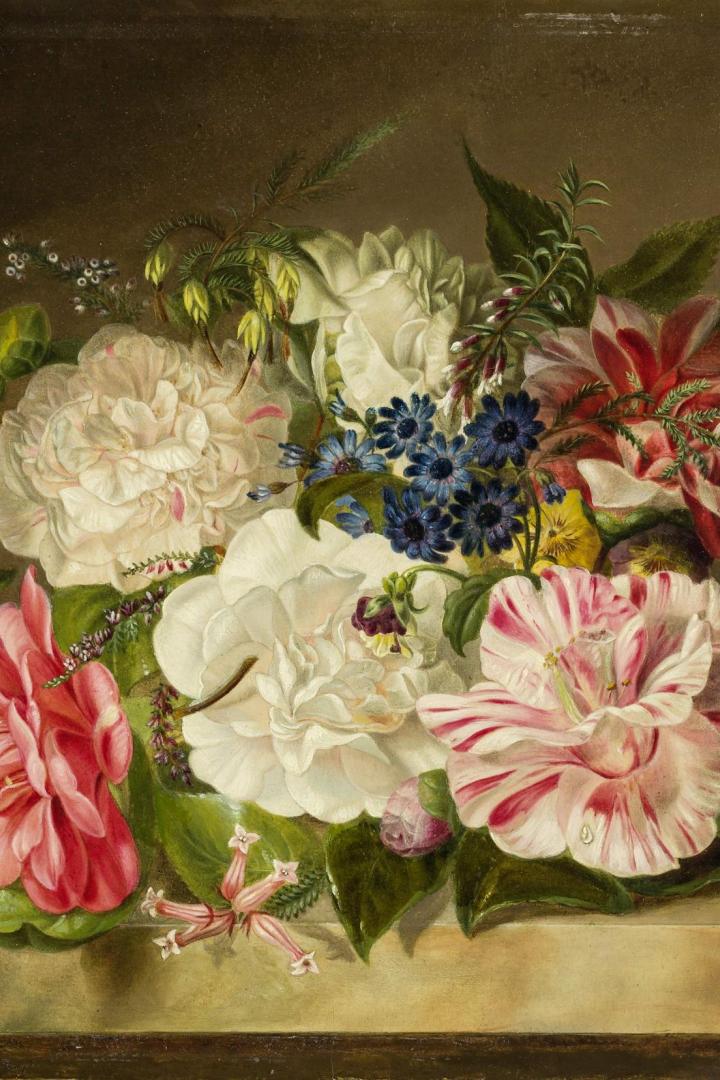 Gemälde von Andreas Lach, Blumenstrauß, o.D.