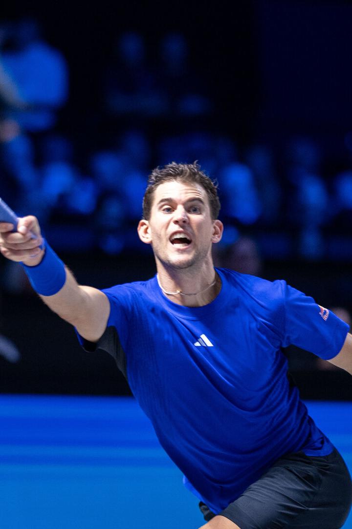 Daheim in der Stadthalle: Dominic Thiem