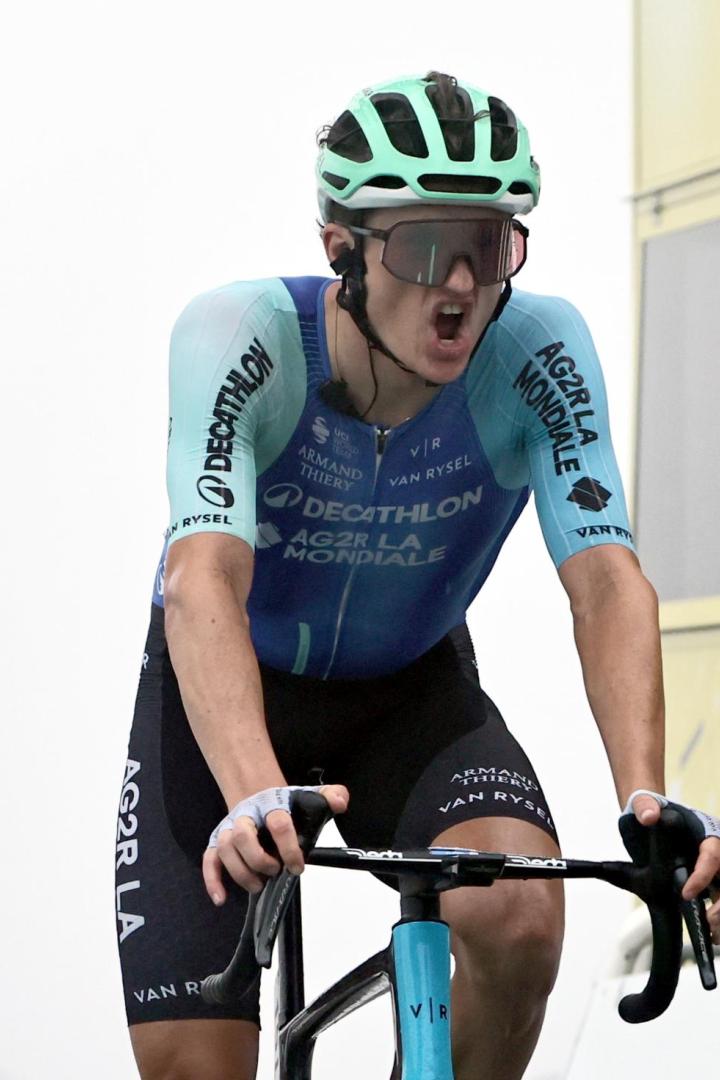 Felix Gall rutschte am vorletzten Tag der Vuelta auf den achten Platz zurück