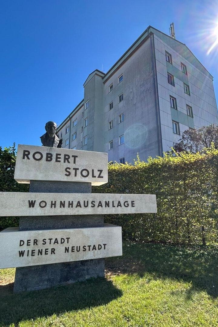 Die Robert Stolz Siedlung in Wiener Neustadt: Symbol der sozialdemokratischen Wohnungspolitik. 