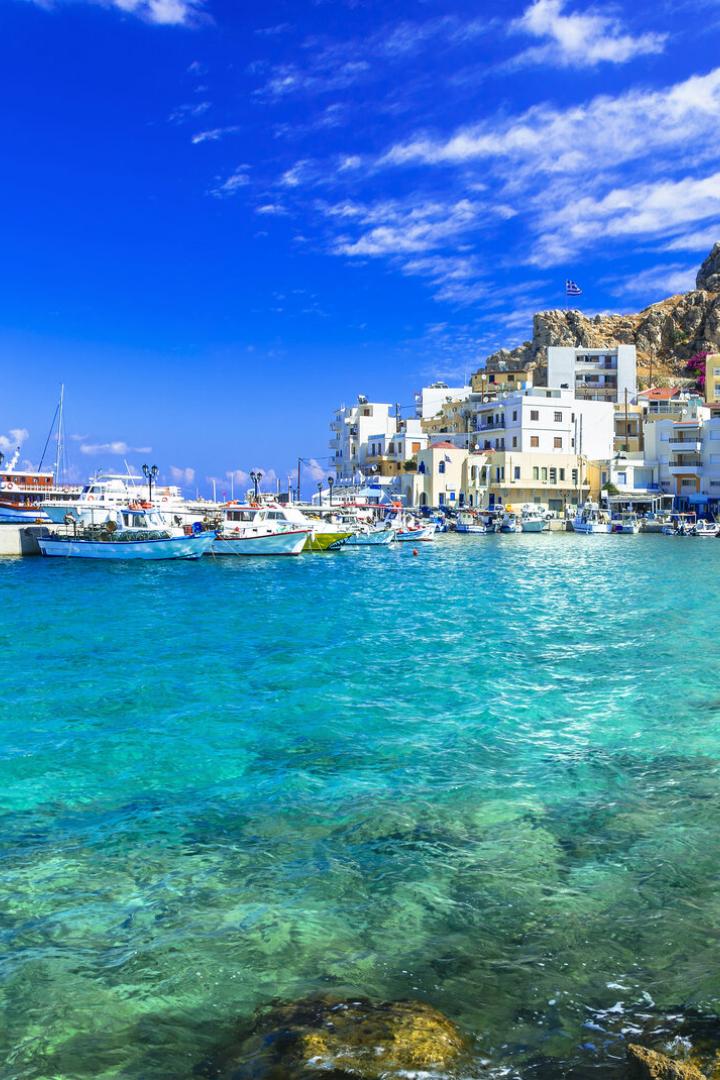 Hauptstadt Pigadia, Karpathos