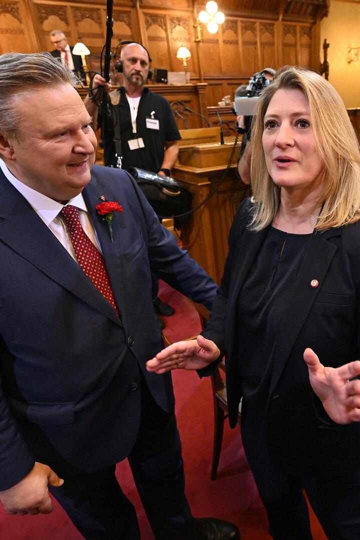Michael Ludwig und Bettina Emmerling im Gemeinderat