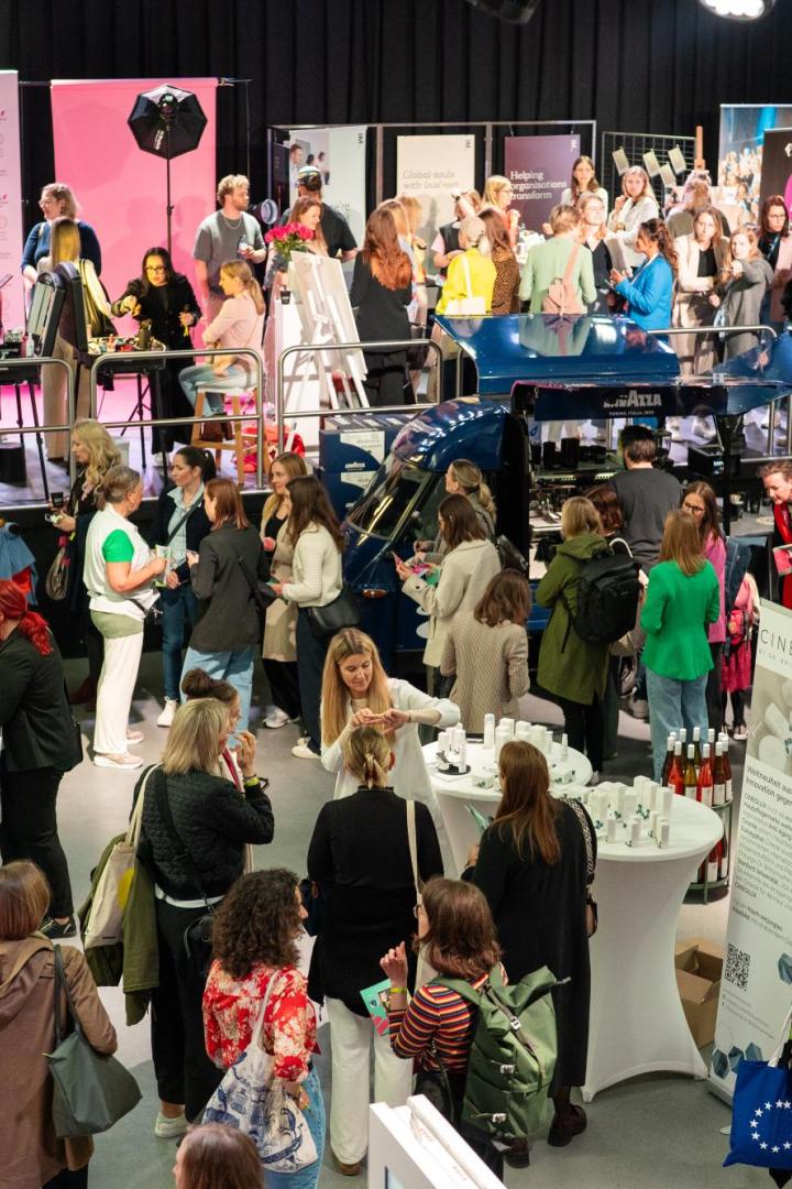 Female Future Festival: Frauen beim Networking